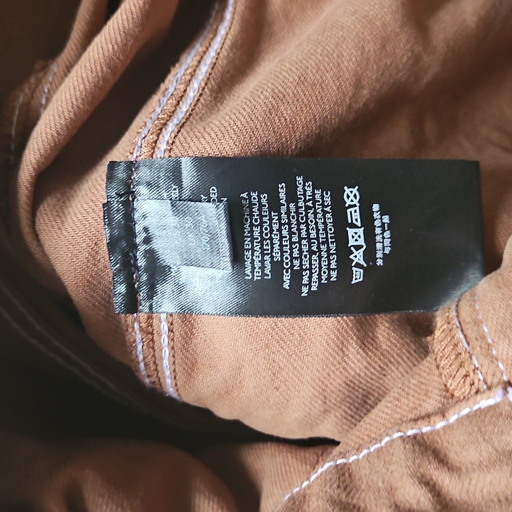 BDG Urban Outfitters Women Cargo Pants Relaxed Skate Jeans Cocoa Brown sz 30 - Picture 10 of 10